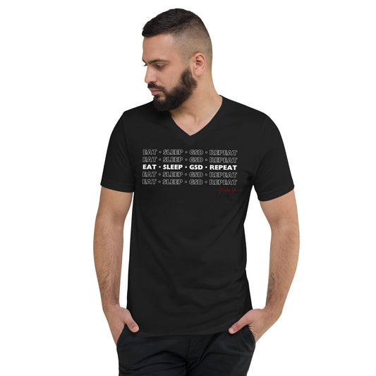 GSD (Getting *Stuff* Done) Unisex Short Sleeve V-Neck T-Shirt