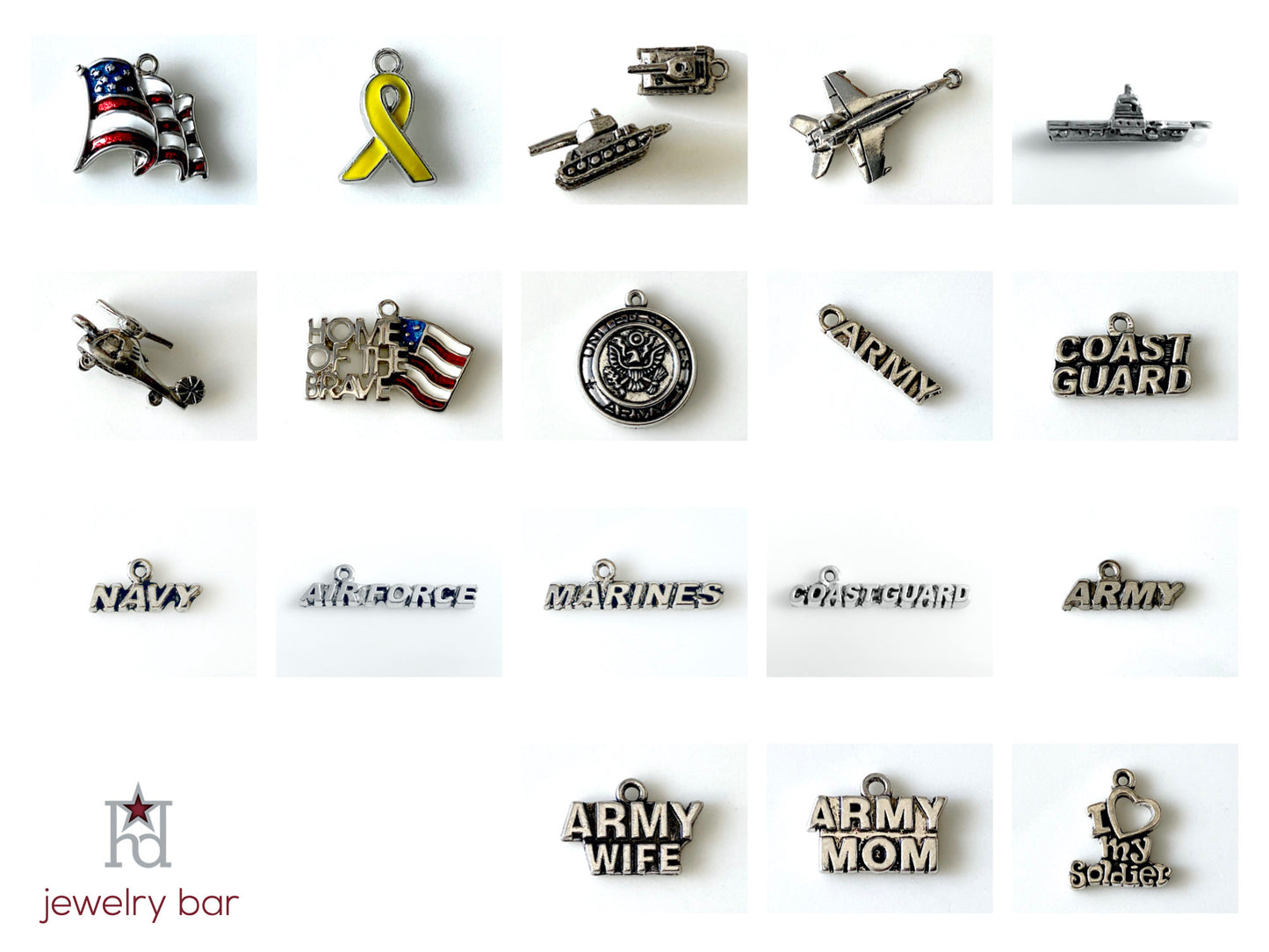 Jewelry Bar | Army Charm