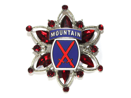 10th Mountain Division Limited Edition Brooch BR652