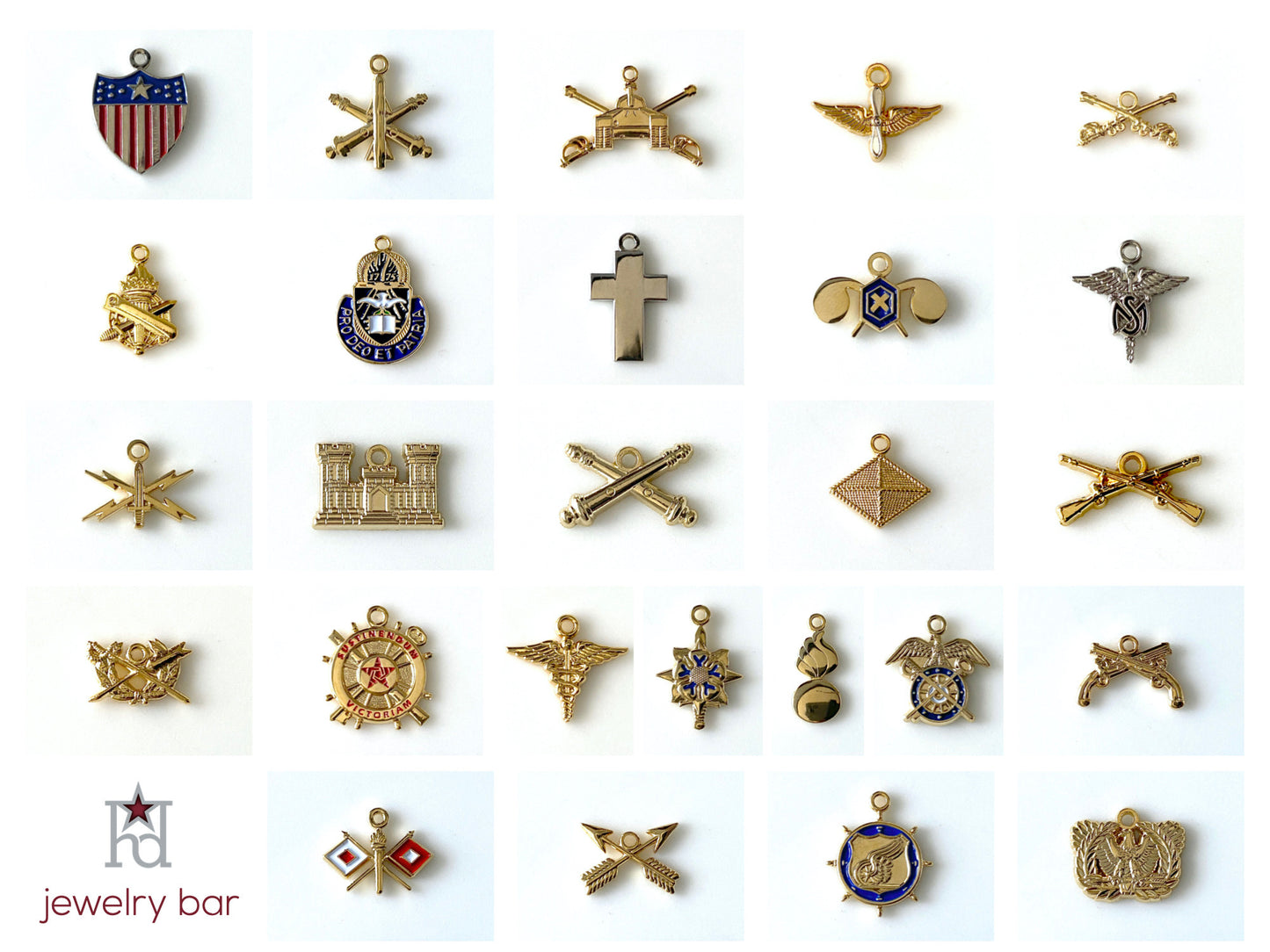 Jewelry Bar | Logistics - Army Branch Charm