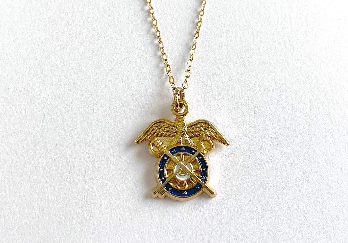 Quartermaster Charm Necklace