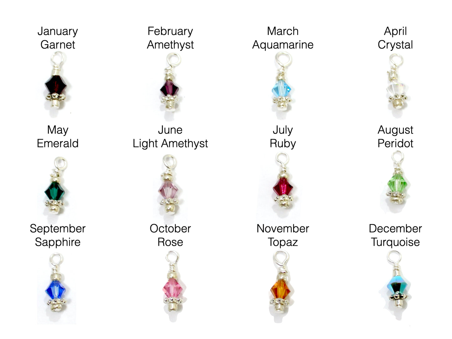 Swarovski Crystal ~ April Birthstone